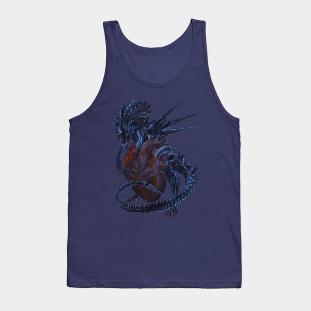 QUEEN OF HEARTS Tank Top by jilesfallen